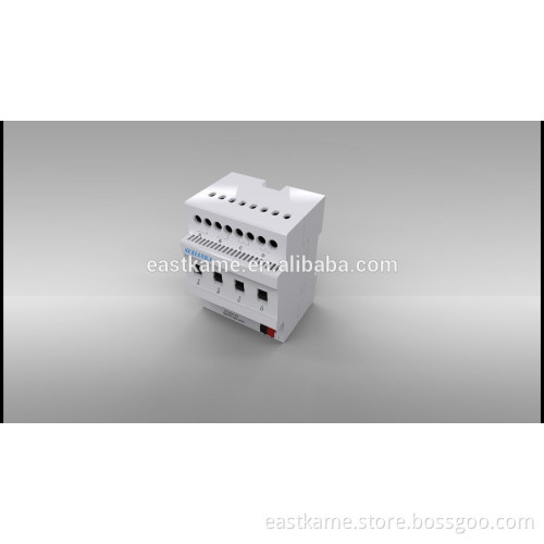 KNX- smart Home/Building Intelligent Control System 4 fold, touch smart switch